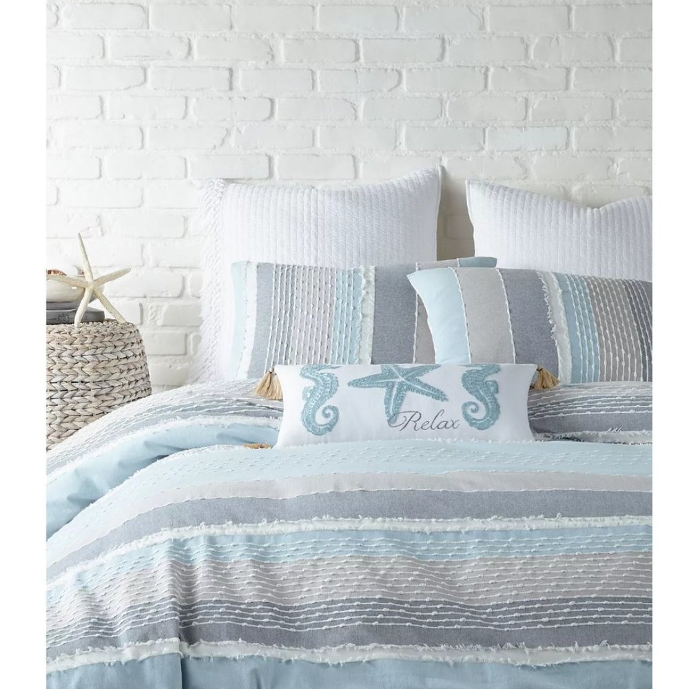 LEVTEX Duvet Cover Set, Full/Queen Santander 3-Pc